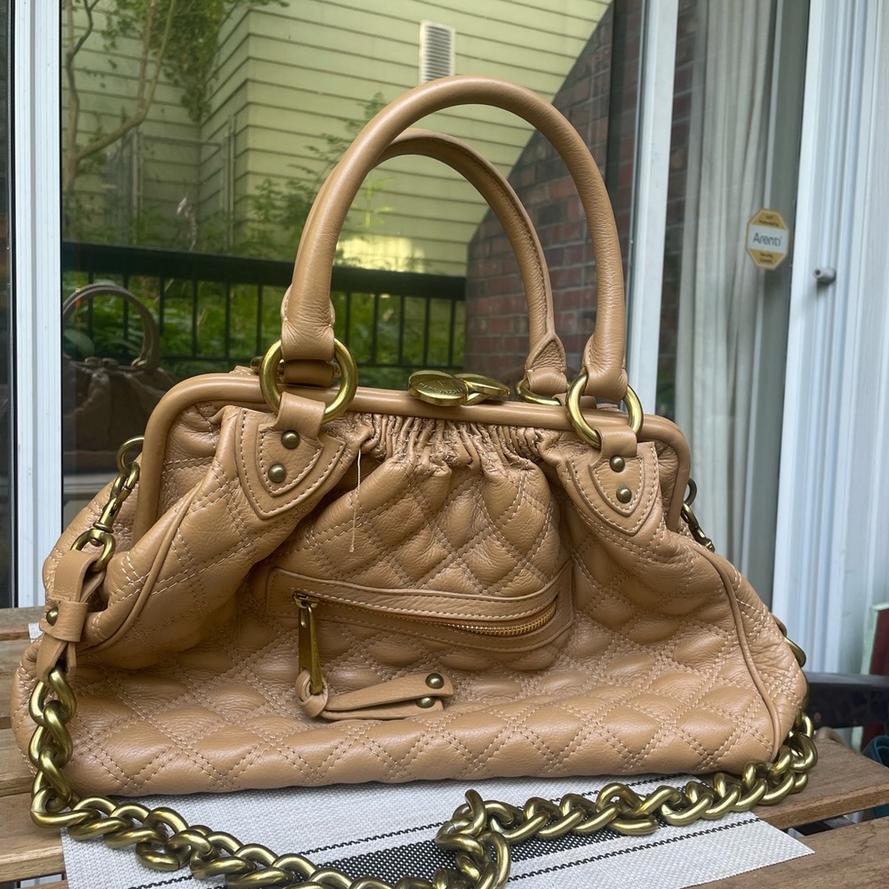 Marc Jacobs Tan Stam bag